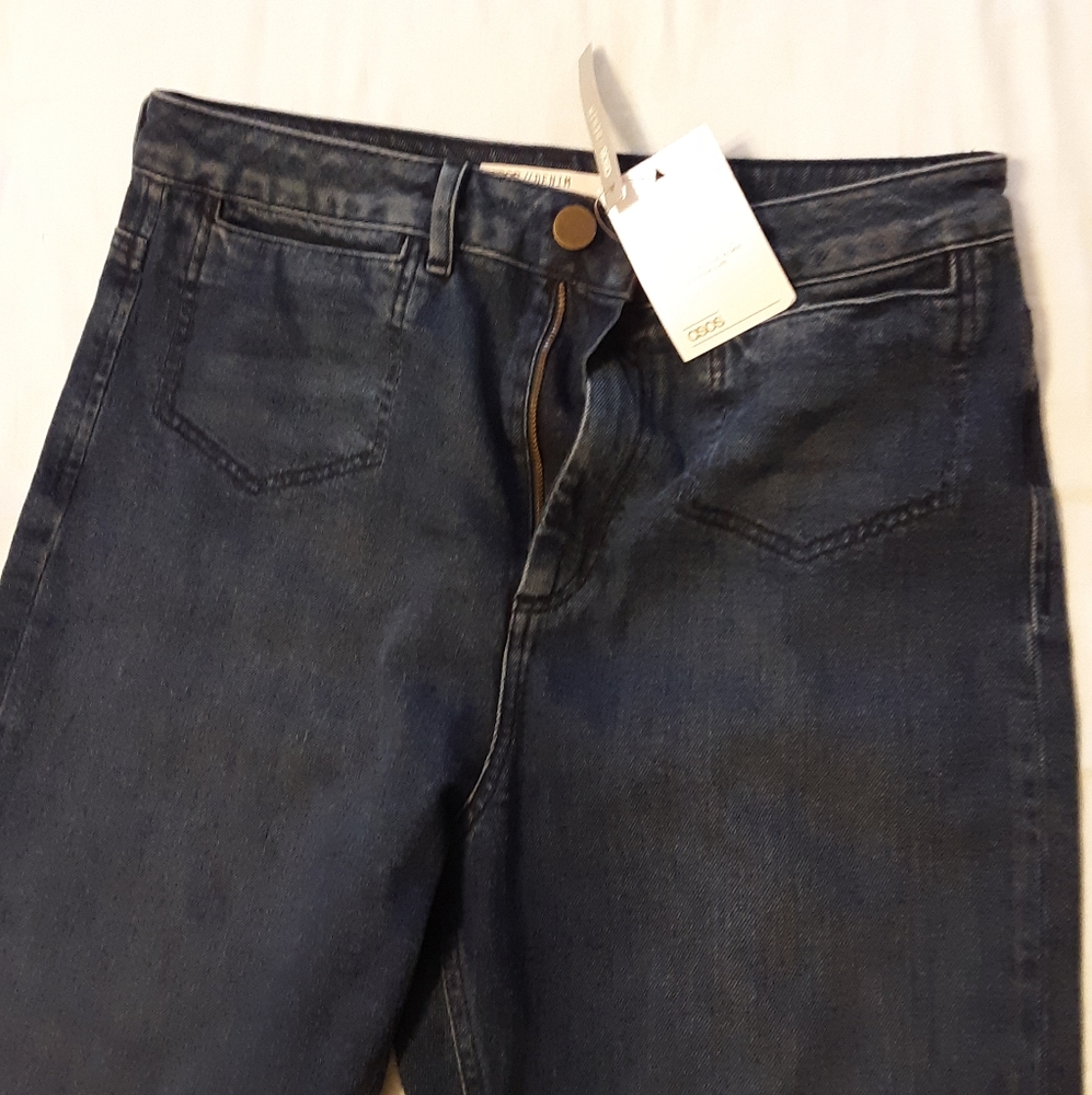 NWT Asos blue mom jeans size 24